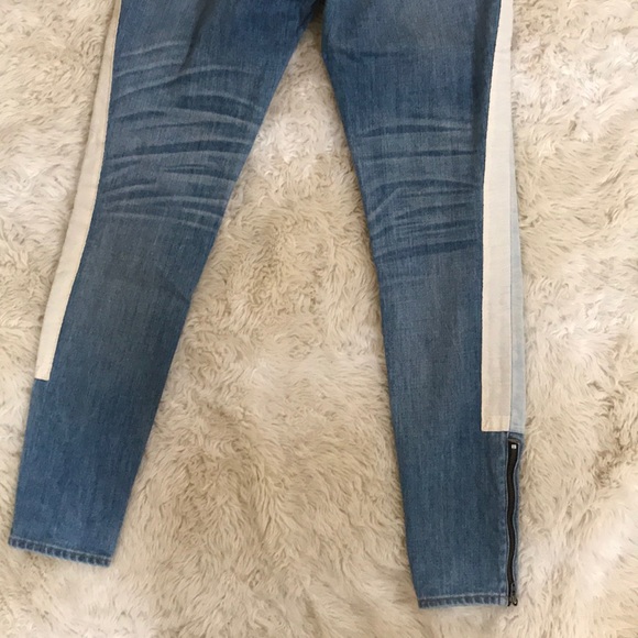 RAG & BONE jeans relay skinny racer : size 26 - Picture 6 of 8